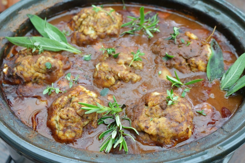 Dumplings the new tradition.